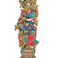 Brass Radha - Big Size - Radha Rani Murti Idol Statue Sculpture for Home Office Pooja Mandir Decor (Height 29 inch)