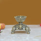 Bronze Tortoise with Oil Lamp Diya Statue Pooja Mandir Home Decor Decorative & Gift Item (Height: 2.5 Inch)