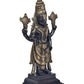 Brass Tirupati Balaji Statue Idol Showpiece for Living Room Home Decor | Height : 11 Inches