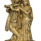 Brass Radha Krishna Idol Statue Religious Statue Height 7.2 Inch