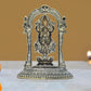 Bronze Lakshmi Standing on Lotus Laxmi Statue Figurine Home Temple Pooja (Height: 4.5 Inch)