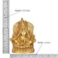 Brass Kubera God of Wealth Kuvera Kuber Kuberan Protector of The World Antique Statue Murti Statue (Height: 5.5 Inch)