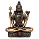 Lord Shiva in Dhyana Mudra Bonded Bronze Large 8.5