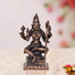 Copper Goddess Rajarajeshvari Idols, Tripura Sundari Murti, Lalita Devi, Rajarajeshwari Sculpture, Raj Rajeshvari Statue,(Height : 4.5 inch)