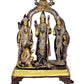 Brass Ram Darbar Brass Statue Idol Ram Darbar Height 13.5 Inch