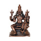 Copper God Lakshmi Narasimhar Pooja Mandir Home Decor (Height 4 Inch)