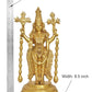 Brass Lord Tirupati Bala Ji Idol Statue for Home Temple Office Decor Figurine Showpiece (Height 16 Inch)