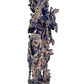 Brass Lord Krishna Idol Figurine (Height: 14 inches) Blue