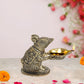 Bronze Mouse Oil Wicks Ghee Lamp Decorative Puja Home Temple lamp Aarti, Diwali Gifts Home (Height: 3 inch)