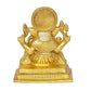 Brass Lord Ganesha Ganpati Idol Vinayak Religious Statue Brass Murti (Height 7 Inch)