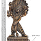 Brass Lord Vishnu's Narasimha Statue for Home Decor Temple Office Mandir, (Height: 11.5 Inch)