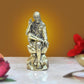 Fine Brass Shirdi Sai Baba Statue Idol Sai Baba Religious Statue for Home Decor Mandir Pooja (Height: 4 Inch)