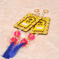 Shubh Labh for Door Entrance for Home Decoration, shubh labh Door Hanging Diwali Decor Home mandir (Height 12 Inch)