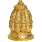 Brass Lord Shiva 9 Faces Stupa Brass Idol Home Decor Figurines (Height 4.5 inches)