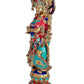 Brass Radha Krishna Idol Statue Sculpture Showpiece for Home Warming Decor Living Room Puja Mandir Office Multicolour Height 26 Inches