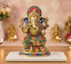 AONA Brass Lord Ganesha Religious Murti