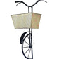 Metal Iron Cycle Wall Hanging for Books Newspaper Flowers Decorative