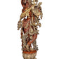 Brass Krishna Big Size Idol Statue Sculpture for Home Mandir Pooja Decor Temple Gift (Height 29 inch)