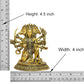 Bronze Panchmukhi Hanuman Idol Figurine Hanuman ji Decorative Showpiece Home Office Temple Best Gift Item (Height 4.5 Inch)