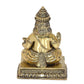 Fine Brass Kuber Idol Statue Showpiece for Home Office Bronze Color (Height 5 Inch)