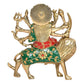 Brass Durga Maa with Lion Idol Hindu Goddess Sherawali MATA Murti MATA Rani Statue Figurine Home Temple (Height: 7 Inch)