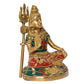 Brass Lord Shiva Shiv Murti Sculpture,(Home Decor, Mandir, Ofice) Height : 5.5 Inch