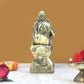 Fine Brass Shirdi Sai Baba Statue Idol Sai Baba Religious Statue for Home Decor Mandir Pooja (Height: 6 Inch)