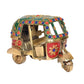 Brass Auto Rickshaw Tuk-Tuk Indian Vehicle Showpiece for Home and Office Decor Decorative Sculpture Figure (Height: 4 Inch)