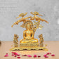 Metal Mahavir Swami ji Idols (Height 8.5 Inch)