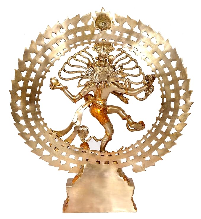 Brass Natraj Lord Shiva Dancing Natraj Brassl Idol Statues (Height: 27 inch)