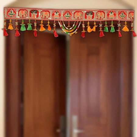 Toran Bandanvar Door Hangings For Diwali Decoration (Length: 36 Inch)