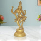 Brass Shiva and Parvati Ardhanrishvara Murti Religious Statue for Home Temple Decor (Height :12 inch)