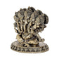 Fine Brass Panchmukhi Ganesha Idol Staue Murti for Home Decor Ofice, Height : 4 Inch