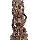 Brass Ardhnarishwar (Half Shiva & Parvati) | Ardhnari | Shiv Parvati | (Height :13.5 Inch)