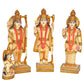 Resin Ram Darbar for Home Bhagwan Ram ji with Sita Laxman Hanuman Idol Statue Large Size Dust Marble for Home Decor Mandir Temple in Resin (Height : 10 Inch)