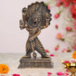 Brass Lord Vishnu's Narasimha Statue for Home Decor Temple Office Mandir, (Height: 11.5 Inch)