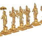 Dasavatharam of Lord Vishnu Statues Ten Incarnations Avatars Idol Murti for Mandir Puja Temple,(Hight: 9.5 Inches)