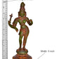 Brass Shiva and Parvati Dancing Ardhanrishvara Murti Religious Statue for Home Temple Decor (Height : 11 inch)