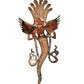 Brass Naga Kanya Statue Brass Idol Statues for Home Decor and Ofice (Height: 14 inch)