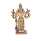 Lord Vishnu Narayan Statue Decorative Idol - (Brass, Height 4")