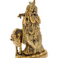 Radha Krishna Murti Statue Idol Brass Statue for Home Decor, Height .10 Inch