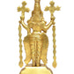 Brass Lord Tirupati Bala Ji Idol Statue for Home Temple Office Decor Figurine Showpiece (Height 16 Inch)