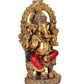 Resin Lord Ganesha Idol Statue Hindu Idol Figurine Decorative Showpiece Height 10 Inches