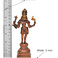 Brass Pashupatinath Statue - Intricately Detailed Lord Shiva Idol for Home Temple Decor (Height : 6 Inch)