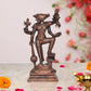 Copper Varaga Lakshmi Varaha Carrying Bhudevi Statue for Home, Mandir Pooja Decor Idol (Height: 5.5 Inch)