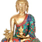 Brass Medicine Buddha Height 8 inches