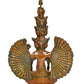 Brass Buddhist Idol Eleven-Headed or Thousand-Armed Avalokiteshvara for Home Decor and Office (Height: 12 Inch)