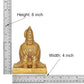 Brass Goddess Tulja Bhavani Idol Statues for Home Decor Mandir Puja Temple (Height : 6 inch)