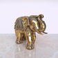 Fine Brass Elephant Decorate for Your Home,Office Table Decorative & Gift Item (Height: 2 Inch)