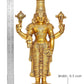 Brass Lord Tirupati Bala Ji Idol Statue Home Temple Office Figurine Showpiece Multicolour (Height 18 Inch)